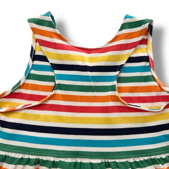 Hanna Andersson | Racer Back Rainbow Twirl Dress (6-7 yrs)🌈 - Picture 2 of 4